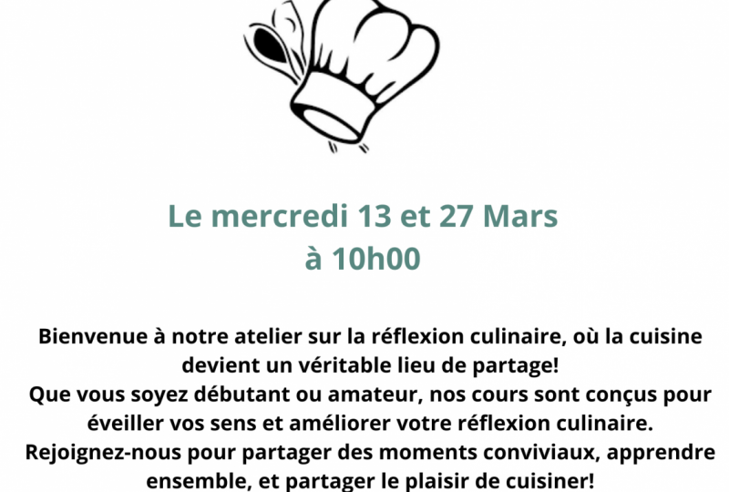 Atelier de réflexion gastronomique à Grillon - 0