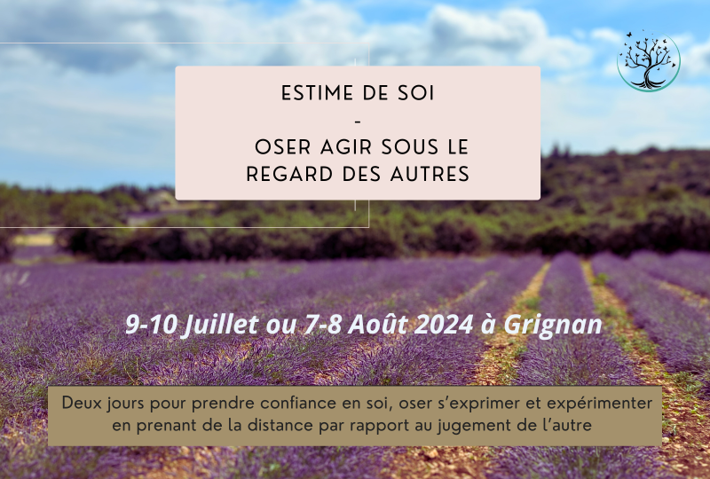 Atelier « Estime de soi – Oser agir sous le regard des autres » à Grignan - 0