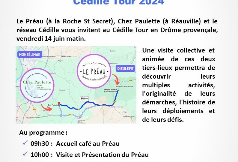 Cédille Tour 2024 à Réauville - 0