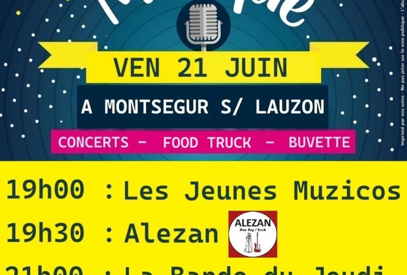 Fête de la musique à Montségur-sur-Lauzon - 0