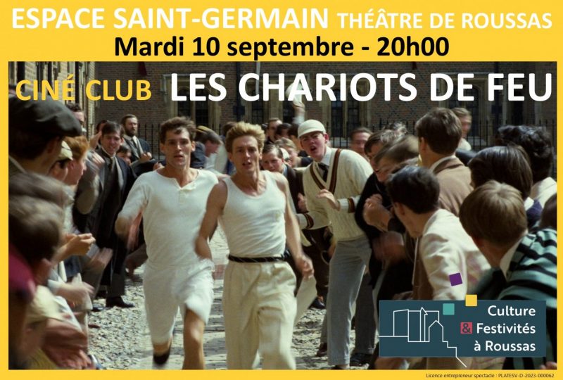 Ciné Club « Les chariots de feu » film britannique de Hugh Hudson à Roussas - 0