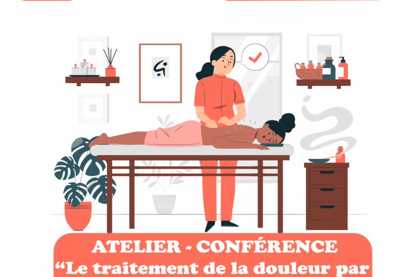 Atelier-conférence « Le traitement de la douleur par des méthodes ancestrales » (Opération prévention santé pour tous) à Valréas - 0