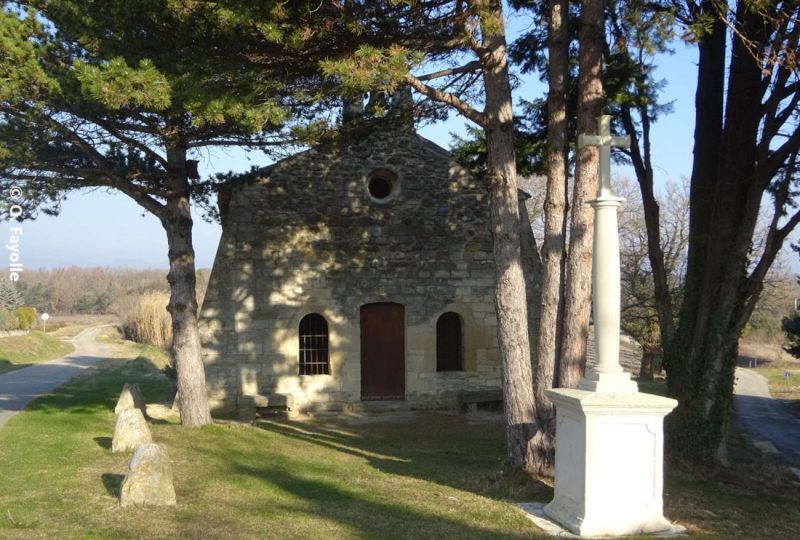 Rochecourbière à Chamaret - 8