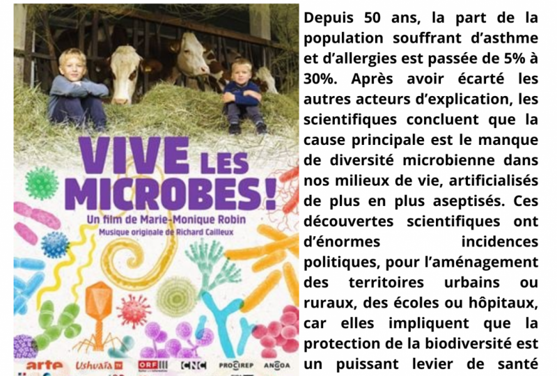 Documentaire VIVE LES MICROBES à Grillon - 0