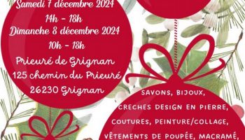 Marché de Noel au Prieuré_Grignan