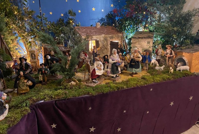 Crèche de Noël à l’église St Maurice à Chantemerle-lès-Grignan - 0