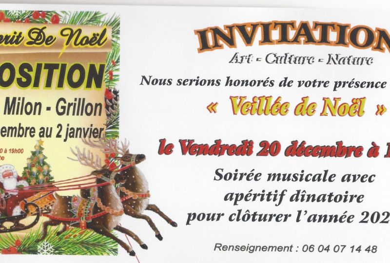 Exposition « L’esprit de Noël » à Grillon - 1