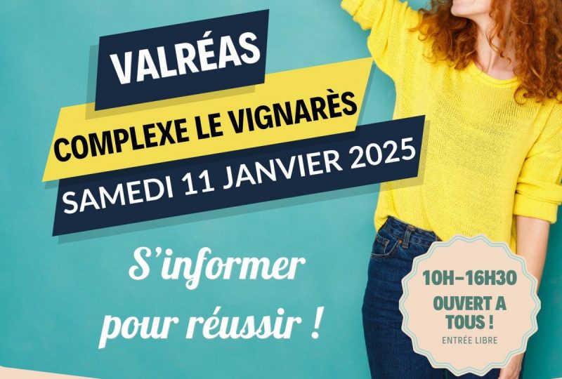 Forum de l’Orientation & de la Formation pour tous à Valréas - 0