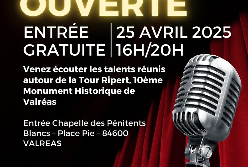 Tour Ripert en Fête : scène ouverte ! à Valréas - 0